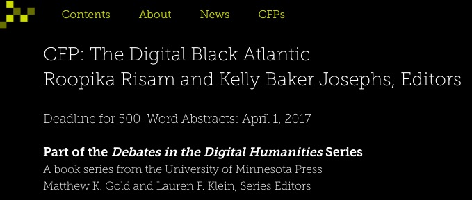 The Digital Black Atlantic