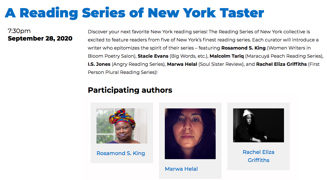 brooklyn book festival rosamond s king